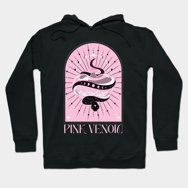 Pink Venom Hoodie by Leenh